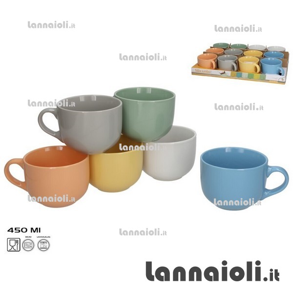 TAZZA LATTE TINTA UNITA CL45 